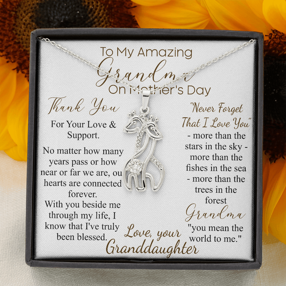 to my amazing grandma