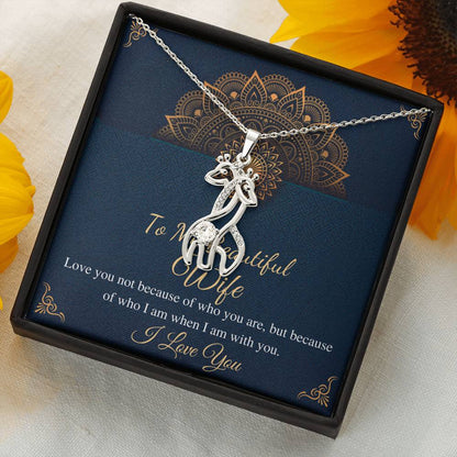 Christmas Gift for Wife, Wife Christmas Gift, Christmas Gift From Husband,Wife Christmas Gift From Husband,Wife Birthday Gift Necklace #0841