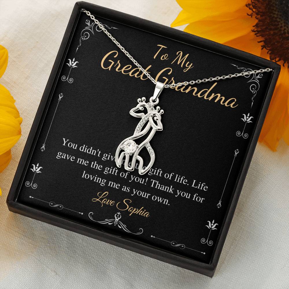 Grandma Gift, Grandma Necklace, Generations Necklace, Gifts for Grandma from Grandkids, Mother Daughter Gift for Grandma,Birthday Gift #0472