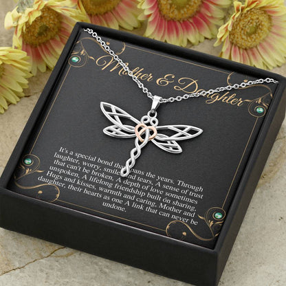 Mother's Day Gift from Daughter for Mother Daughter Necklace Personalized Gift for Mom, Mother Birthday Gift Mom Christmas Gift #0478