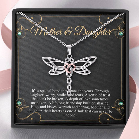 Mother's Day Gift from Daughter for Mother Daughter Necklace Personalized Gift for Mom, Mother Birthday Gift Mom Christmas Gift #0478