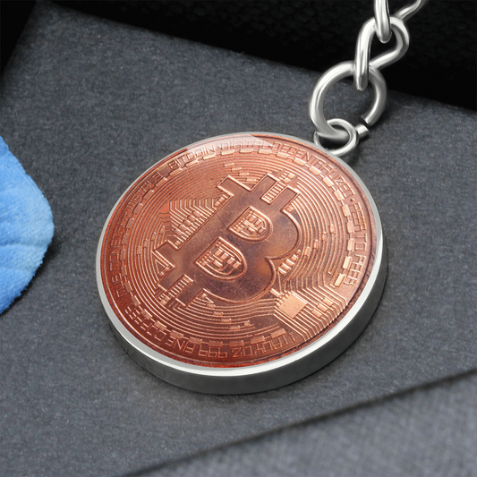 Bitcoin Keychain, Crypto Keychain, Crypto Lover, Crypto Gift, Boyfriend Gift, Bitcoin Gift for Husband, Crypto King Gift,Bitcoin Lover #0920