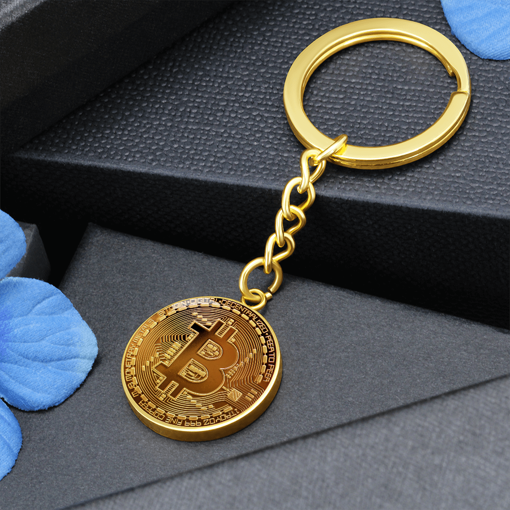 Bitcoin Keychain, Crypto Keychain, Crypto Lover, Crypto Gift, Boyfriend Gift, Bitcoin Gift for Husband, Crypto King Gift,Bitcoin Lover #0919