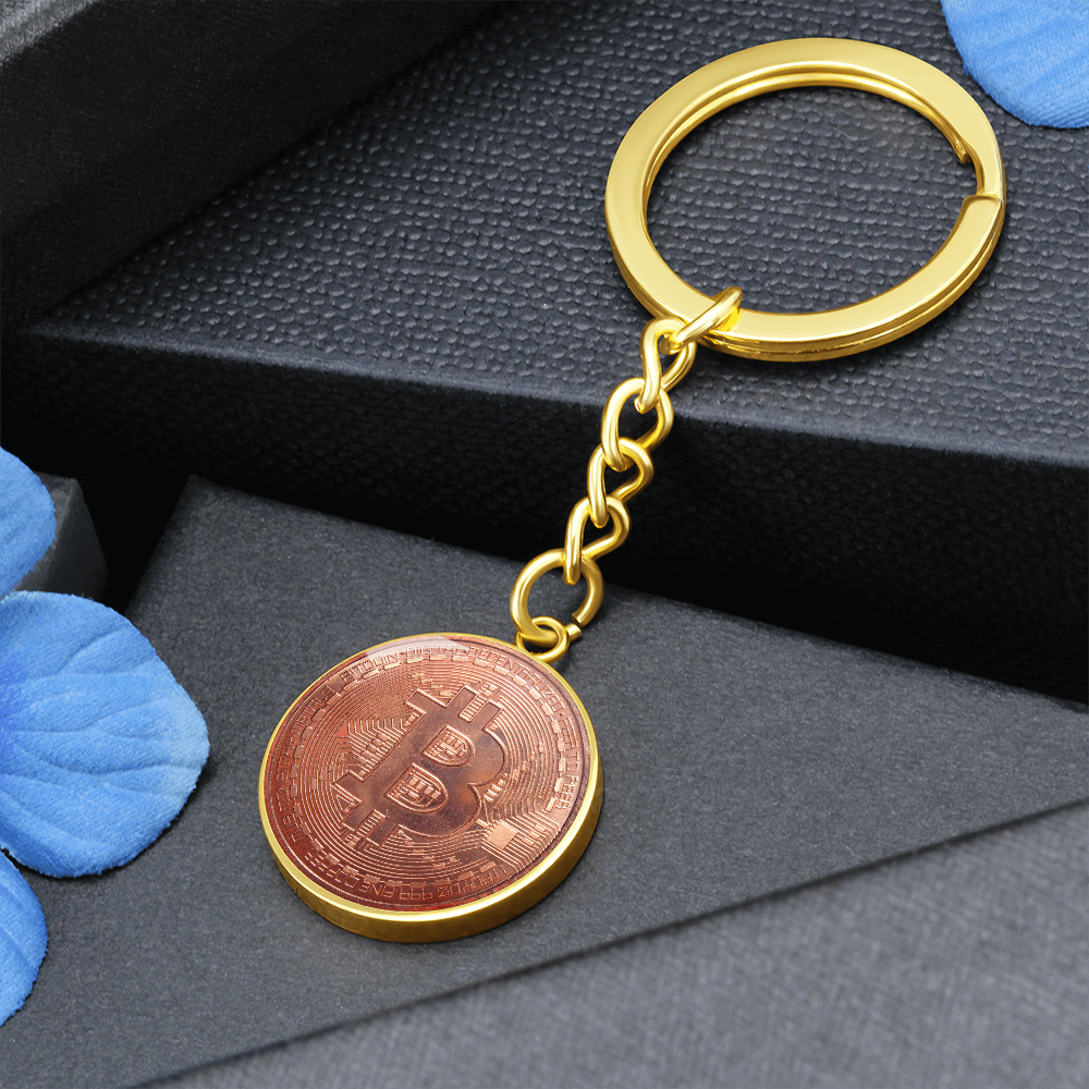 Bitcoin Keychain, Crypto Keychain, Crypto Lover, Crypto Gift, Boyfriend Gift, Bitcoin Gift for Husband, Crypto King Gift,Bitcoin Lover #0920