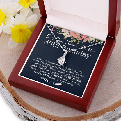 TO A Special women ON HER 30TH BIRTHDAY
