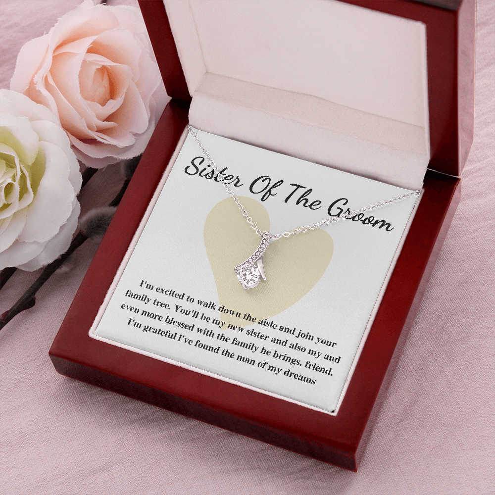 to my sisiter of the groom