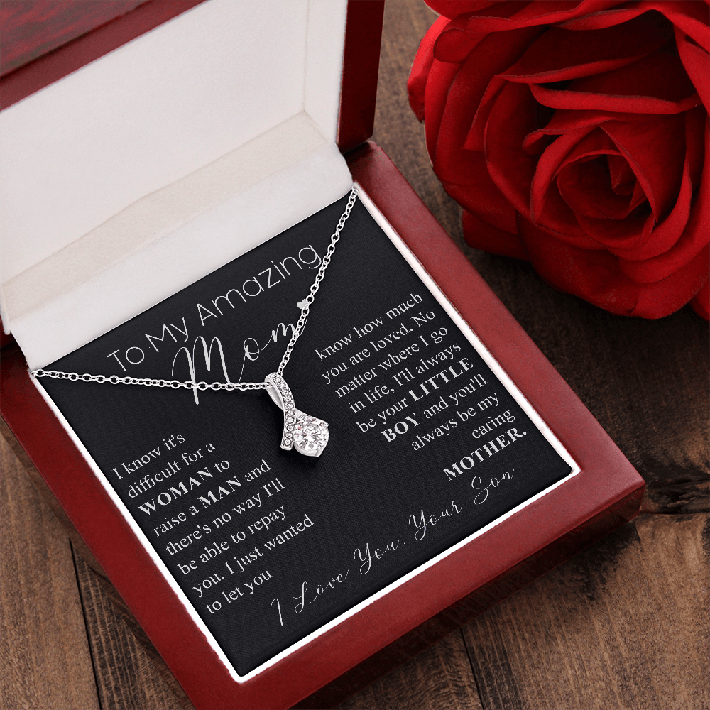 to my amazing mom