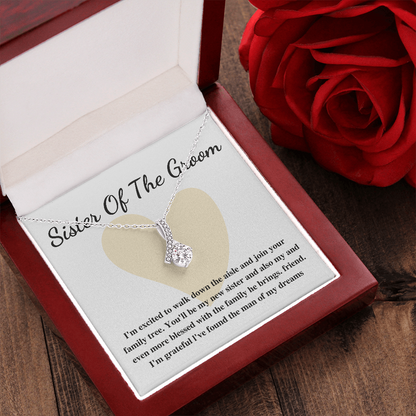 to my sisiter of the groom