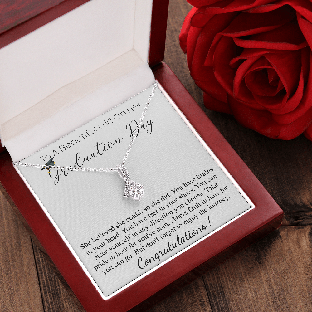 to a beautifule girl on her graduation day