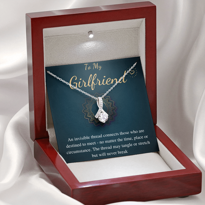 Girlfriend Necklace: Anniversary Gift for Girlfriend, Girlfriend Gift, Birthday Gift for Girlfriend, Christmas Gift for Girlfriend #0882