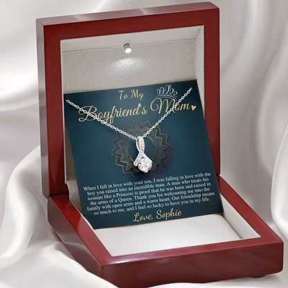 Gifts for Boyfriends Mom, Boyfriends Mom Birthday Gift, Boyfriends Mom Neckalce, Mothers Day Gift for Boyfriends Mom Christmas Gift #0769