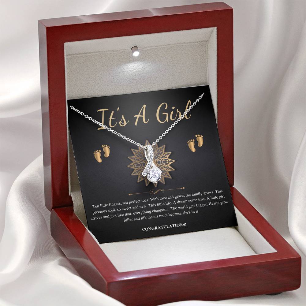 New Baby Girl Gift, First Time Mom Gift for New Mom Necklace Birthstone, Baby Girl Gift Ideas0000