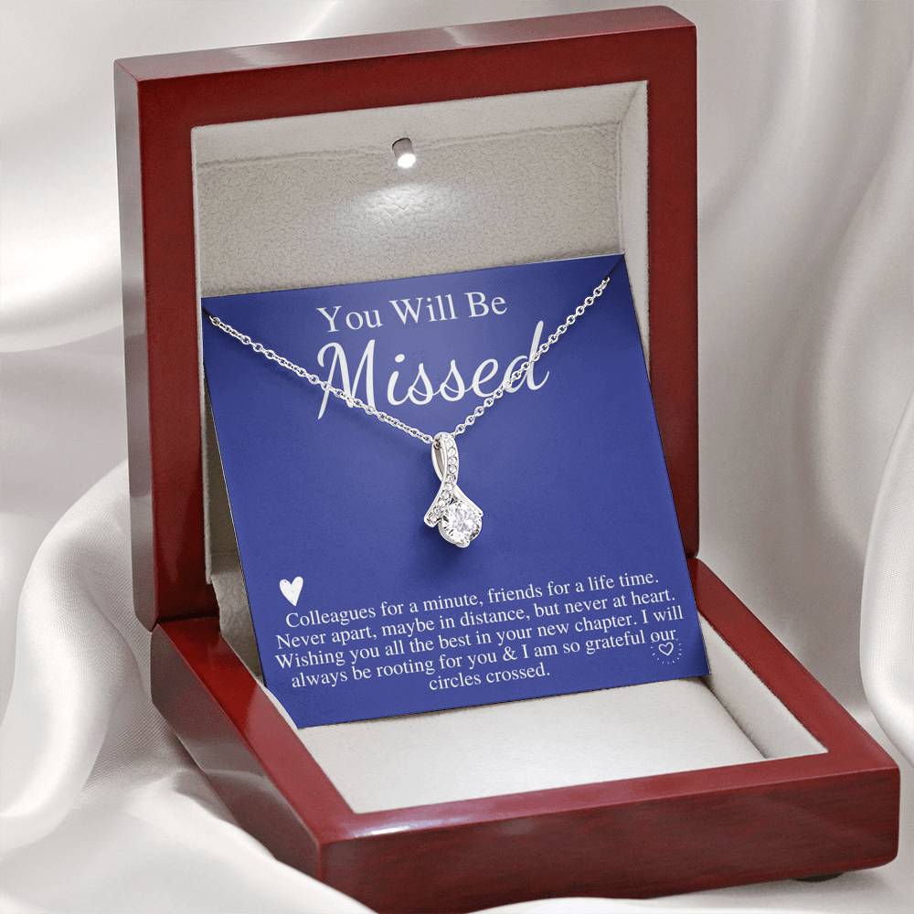 You Will Be Missed Gift For Coworker Leaving Farewell Gift For Female Colleague Leaving Job Going Away Gift Friend Goodbye Gift #0586