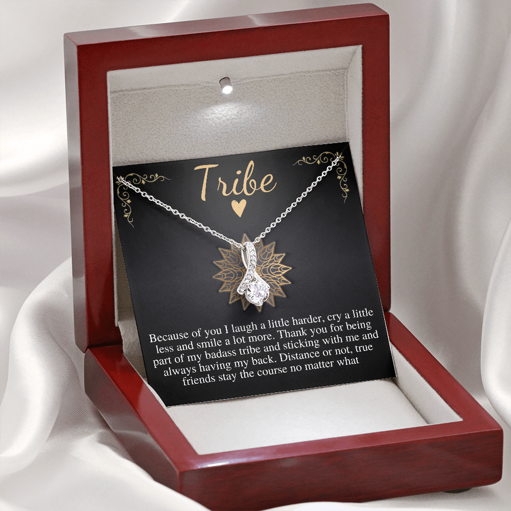 Tribe necklace, Bestfriend necklace, Tribe gift for woman, Badass bestie present, Soul sister necklace, Bridesmaids, Tribe Merry