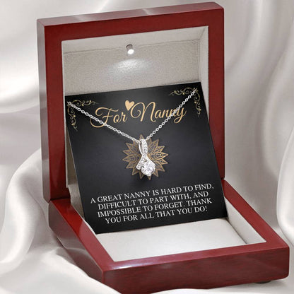 Nanny Gift, Thank You Gift for Nanny, Child Care Gift, Babysitter Gift, Nanny Appreciation,Nanny Jewelry,Nanny Christmas Gift Necklace #0721