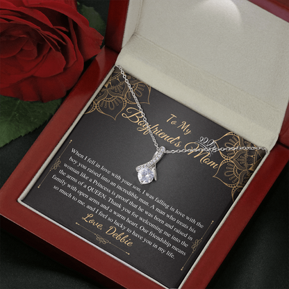 Gifts for Boyfriends Mom, Boyfriends Mom Birthday Gift, Boyfriends Mom Neckalce, Mothers Day Gift for Boyfriends Mom, Alluring Beauty #0421 Debbie