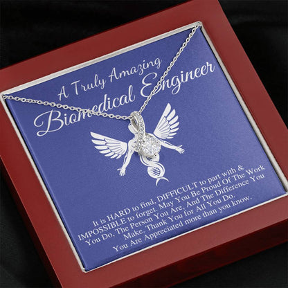 Biomedical Engineer Gift,Gift for Biomedical Engineer Necklace,Amazing Biomedical Engineer Appreciation Gift,Biomedical Christmas Gift #0771