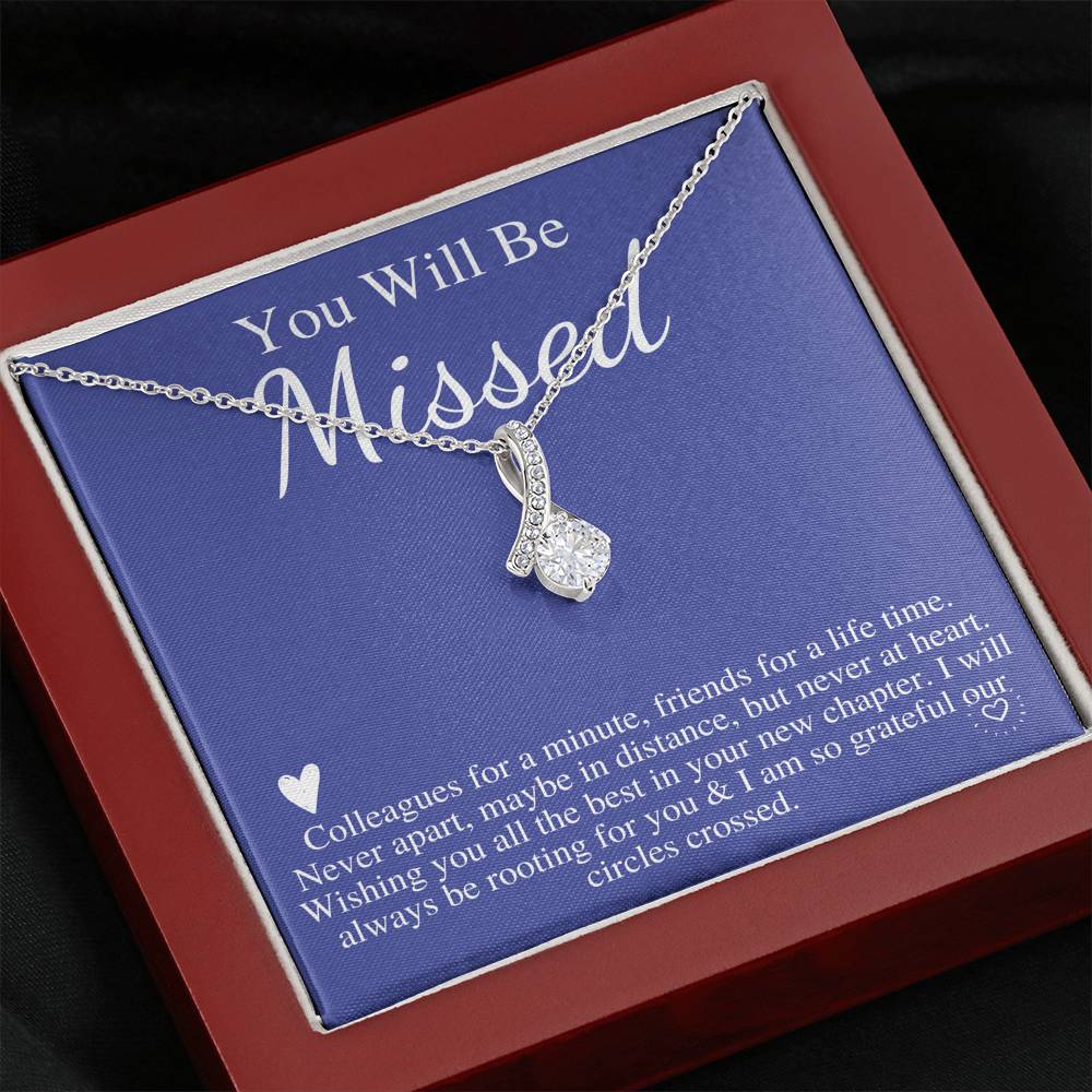 You Will Be Missed Gift For Coworker Leaving Farewell Gift For Female Colleague Leaving Job Going Away Gift Friend Goodbye Gift #0586