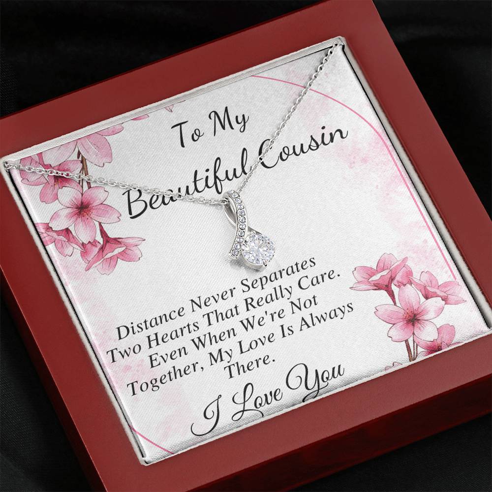 to my beatiful cousin