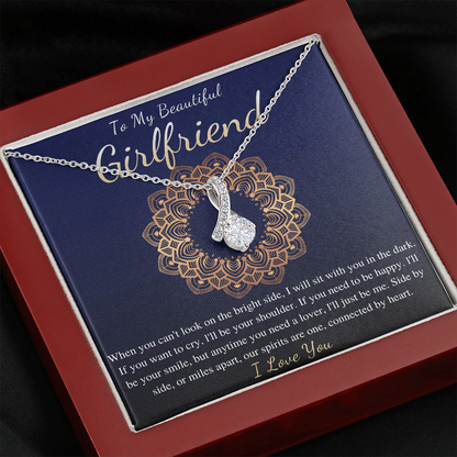 Girlfriend Necklace Gift, Valentines Day Gift For Girlfriend, Gift For Her, Girlfriend Birthday Gift, Anniversary Gift, Romantic Gift For GF