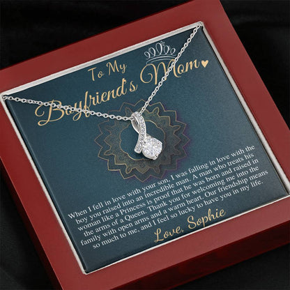 Gifts for Boyfriends Mom, Boyfriends Mom Birthday Gift, Boyfriends Mom Neckalce, Mothers Day Gift for Boyfriends Mom Christmas Gift #0769