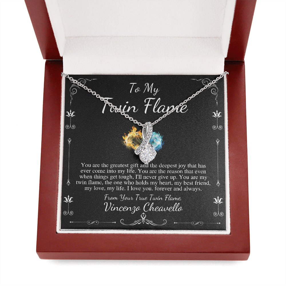 Twin Flame Necklace Gift, Necklace Gift to Girlfriend, Girlfriend Christmas Gift, Soulmate Gift,Girlfriend Twin Flame,best Friend Gift #0986 vincenzo