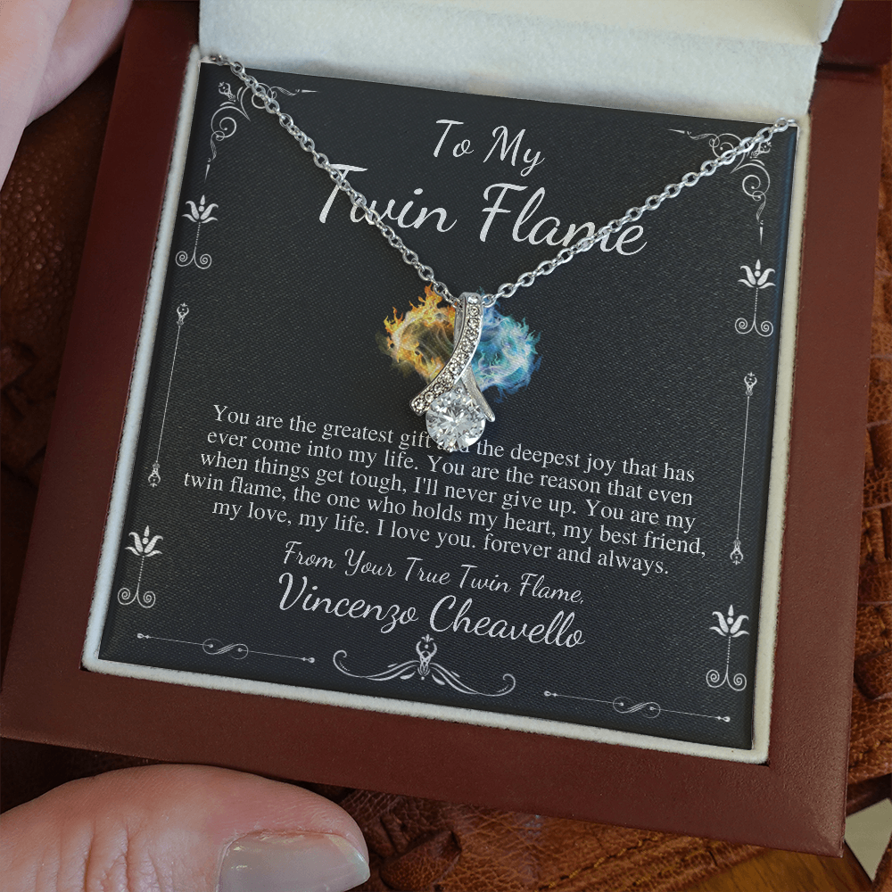 Twin Flame Necklace Gift, Necklace Gift to Girlfriend, Girlfriend Christmas Gift, Soulmate Gift,Girlfriend Twin Flame,best Friend Gift #0986 vincenzo