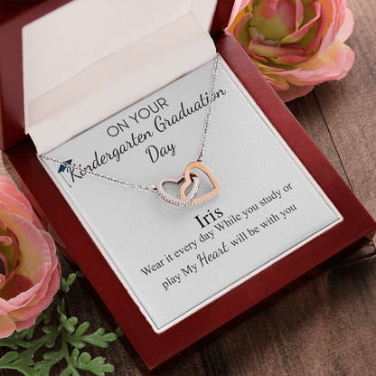Personalized Kindergarten Graduate Gift, Kindergarten Necklace Gifts, Kindergarten Graduation Gift, Kindergarten Graduation Sign iris