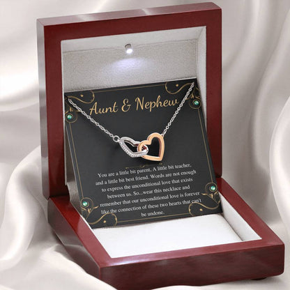 aunt & nephew interlock interlocking heart bulk