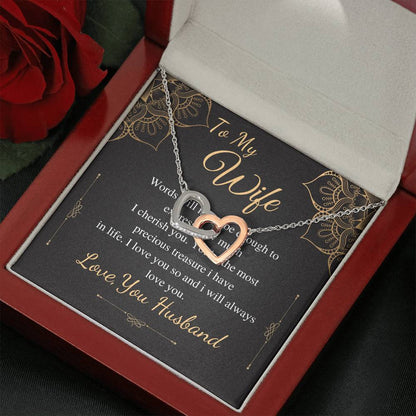 to my wife