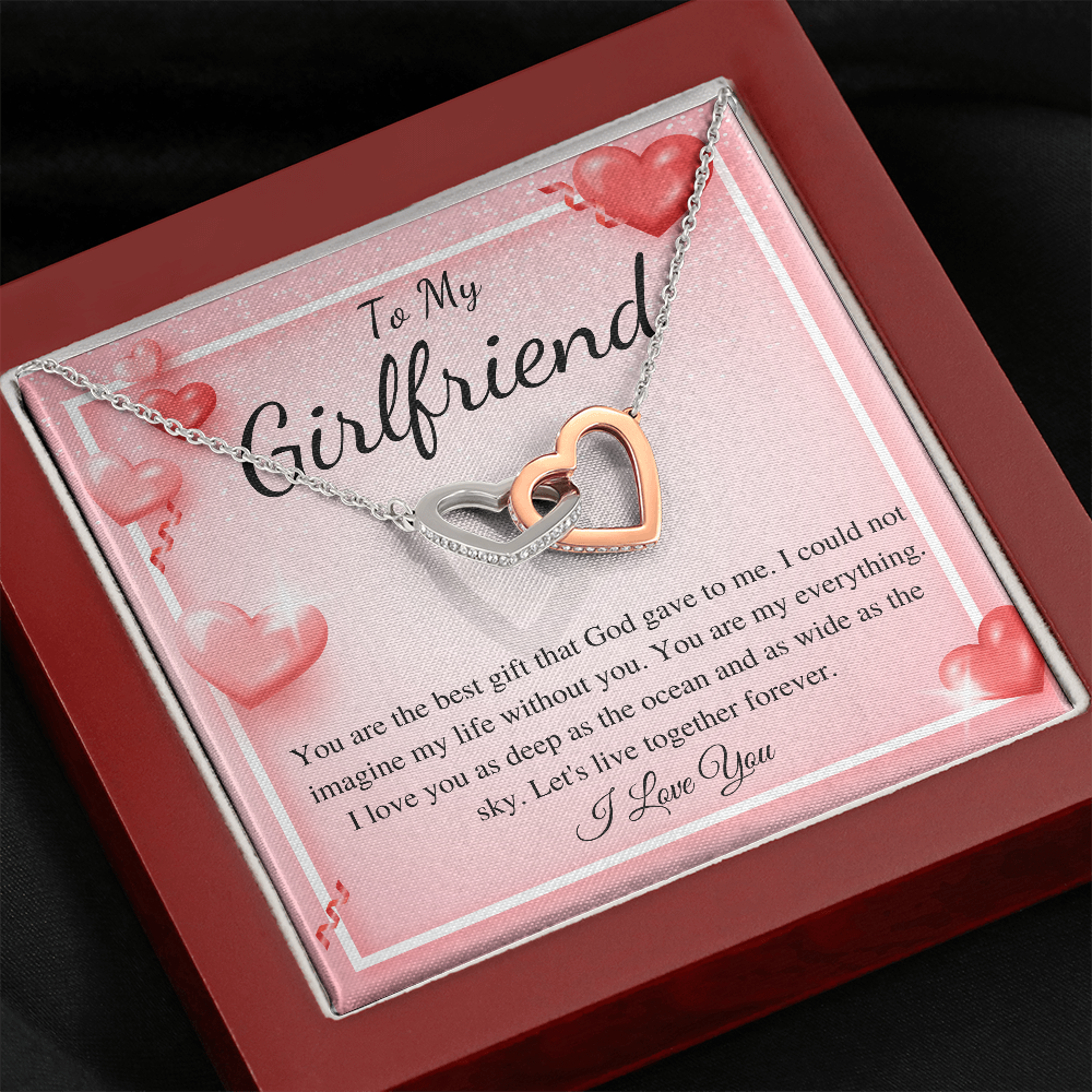 Necklace for Girlfriend, Valentines day gift for Girlfriend, Anniversary gift for Girlfriend, Graduation Gift for girlfriend from Boyfriend