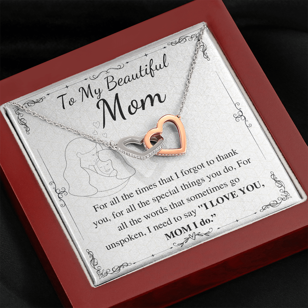 TO MY BEUTYFULE MOM
