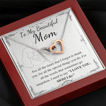 TO MY BEUTYFULE MOM