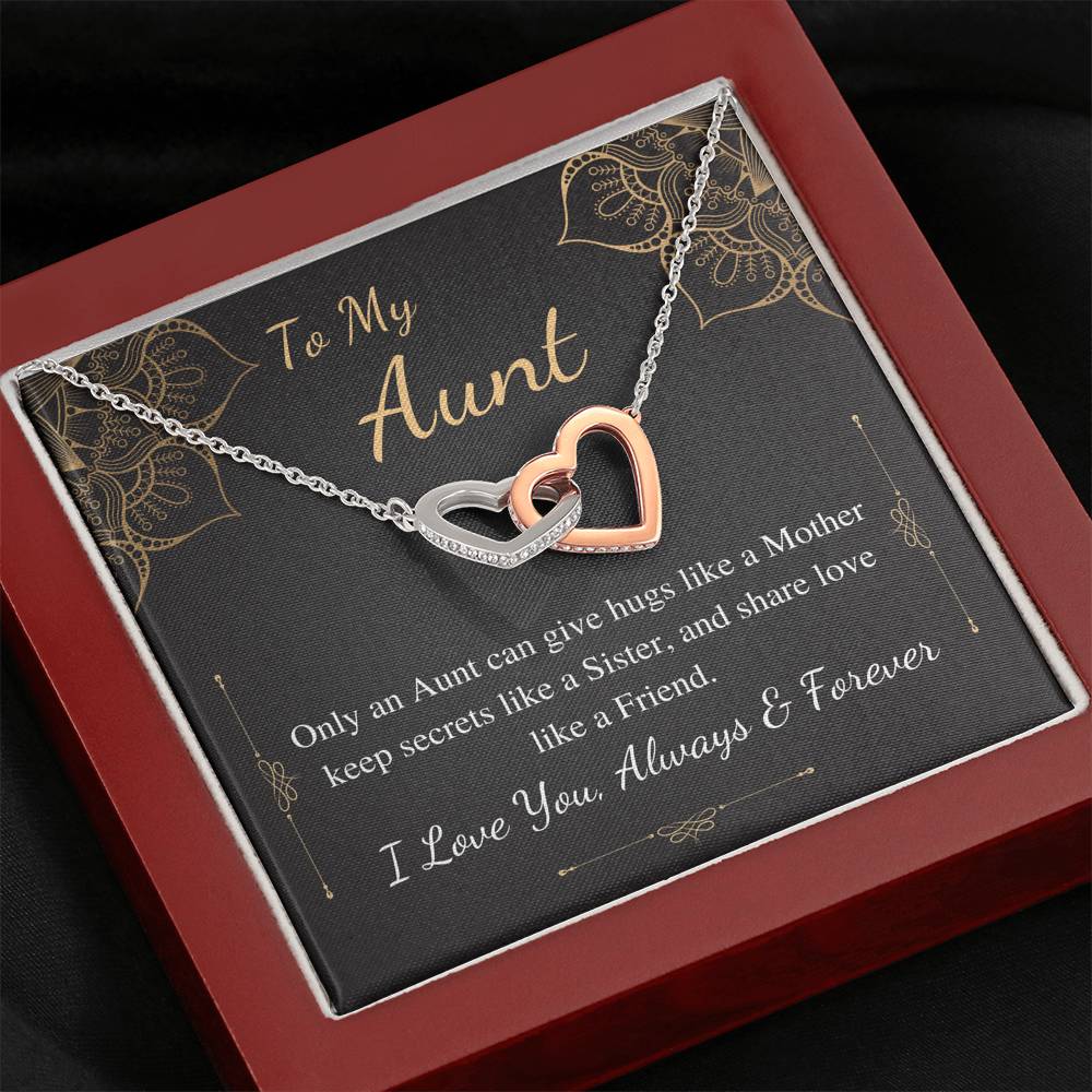 to my aunt