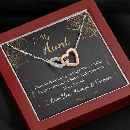 to my aunt