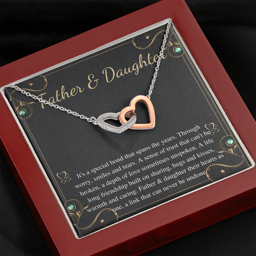 Gift For Daughter From Dad, Daughter Necklace from father, Daughter Gift From Dad, To My Daughter, Daughters Birthday, Graduation gift