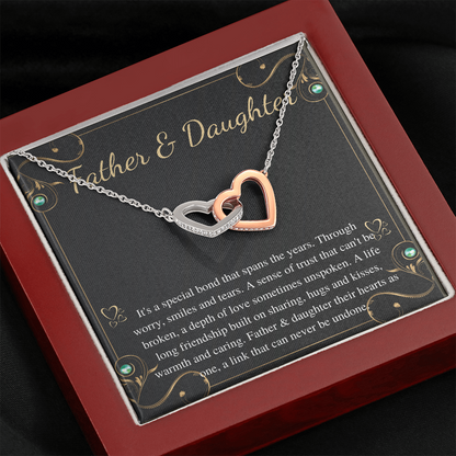 Gift For Daughter From Dad, Daughter Necklace from father, Daughter Gift From Dad, To My Daughter, Daughters Birthday, Graduation gift