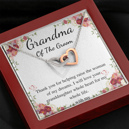 Grandma of the Groom Gift, Gift From Bride, gift for grandma on wedding , Preset from granddaughter, gift on wedding day , gift for her