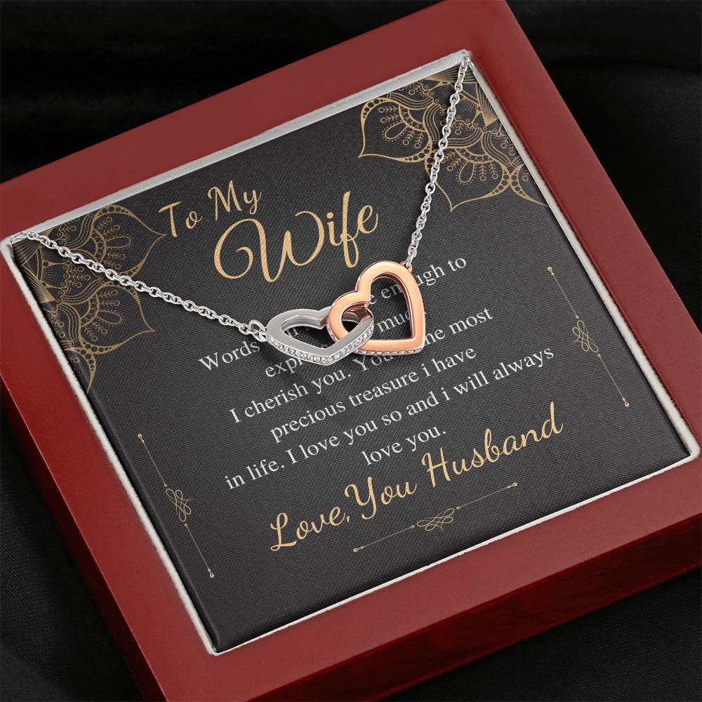 to my wife