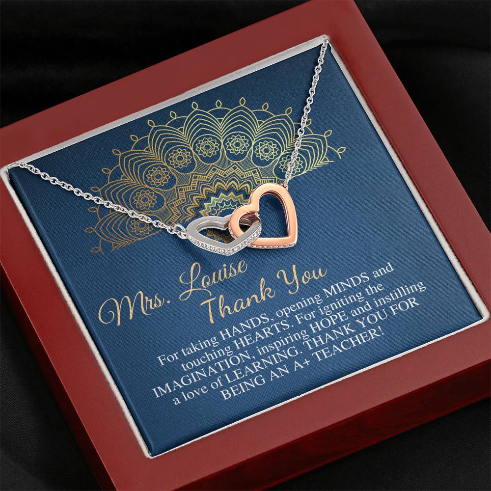 Teacher Appreciation Week Gift, Personalized Teacher Gift for Teacher Thank you, End of Year Gift ideas