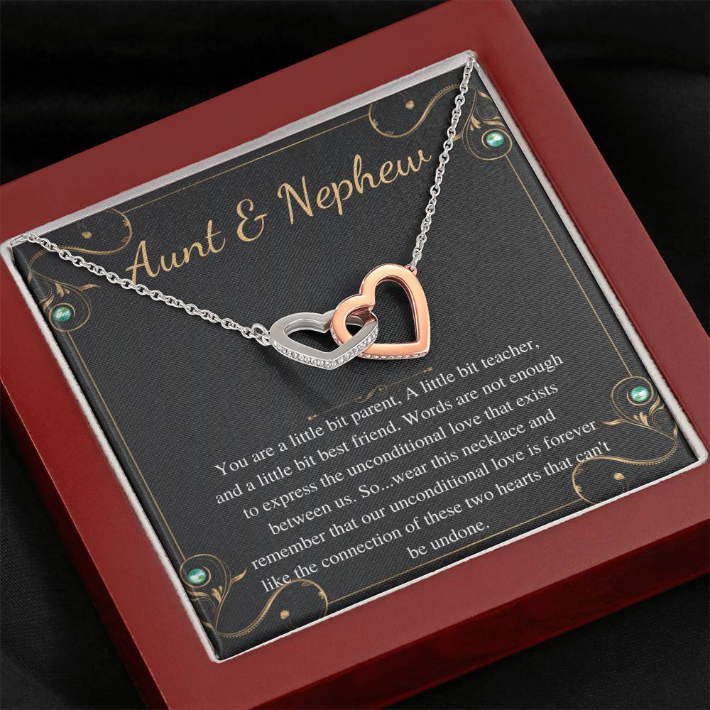 aunt & nephew interlock interlocking heart bulk