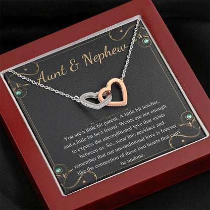 aunt & nephew interlock interlocking heart bulk