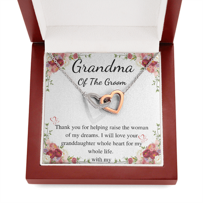 Grandma of the Groom Gift, Gift From Bride, gift for grandma on wedding , Preset from granddaughter, gift on wedding day , gift for her