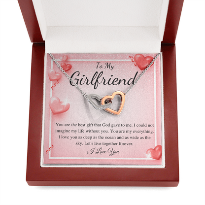 Necklace for Girlfriend, Valentines day gift for Girlfriend, Anniversary gift for Girlfriend, Graduation Gift for girlfriend from Boyfriend