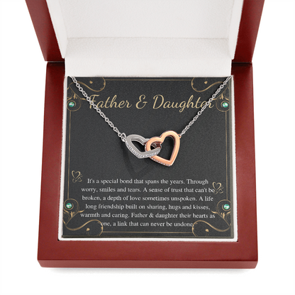 Gift For Daughter From Dad, Daughter Necklace from father, Daughter Gift From Dad, To My Daughter, Daughters Birthday, Graduation gift
