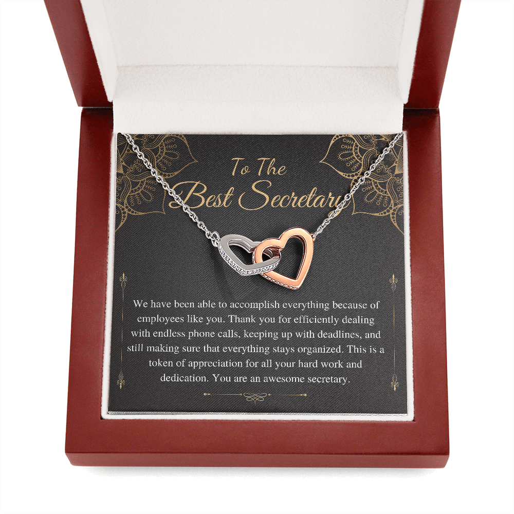 Secretary Gift for Women, Secretary Christmas Gift for Secretary Retirement Gift,Best Secretary School Secretary Appreciation,Birthday #0900