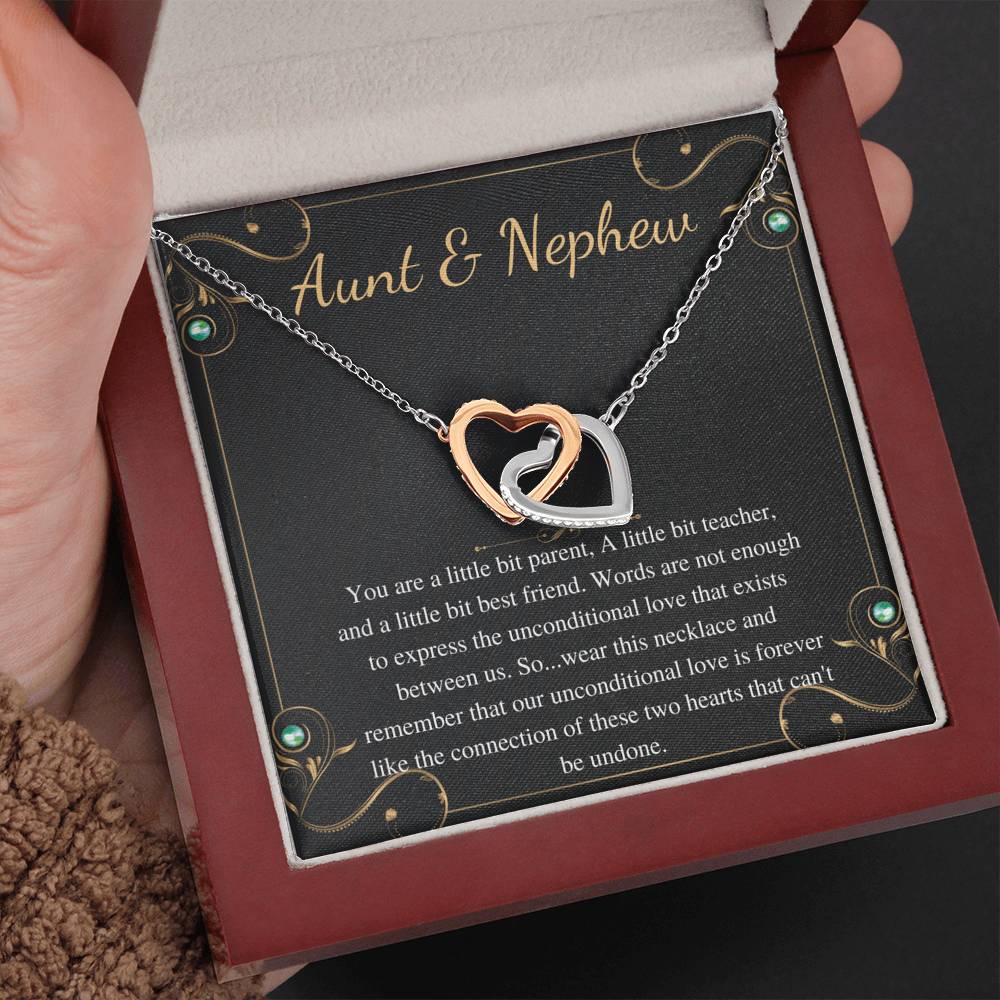 aunt & nephew interlock interlocking heart bulk