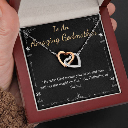 amazing godmother interlock interlocking heart bulk