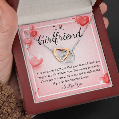 Necklace for Girlfriend, Valentines day gift for Girlfriend, Anniversary gift for Girlfriend, Graduation Gift for girlfriend from Boyfriend