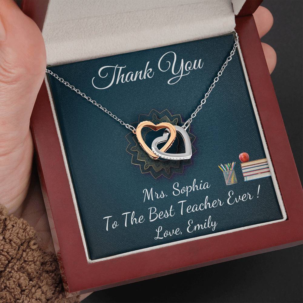 Teacher Gift | Gift for Teacher Necklace | Teacher Thank You Gift | A Truly Amazing Teacher Appreciation Gift | Teacher Christmas Gift #0738